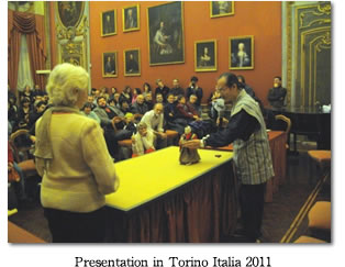 Presentation in Torino Italia 2011